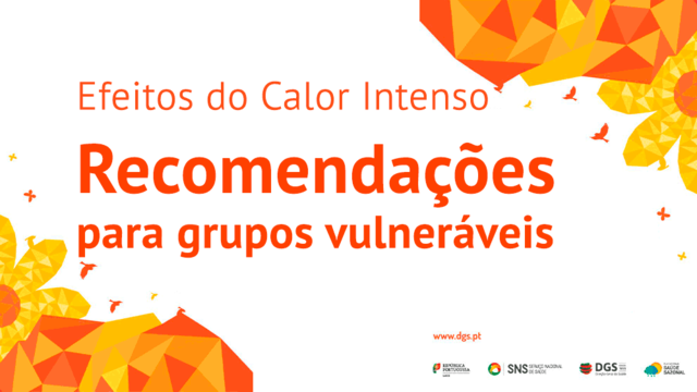 Efeitos do Calor Intenso - Recomendações para grupos vulneráveis
