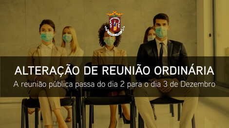 Alteração de reunião ordinária
