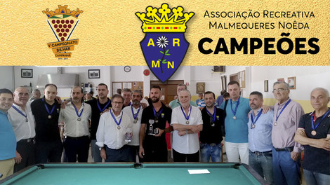 Malmequeres de Noêda são os Campeões do bilhar