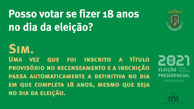 Idade para votar