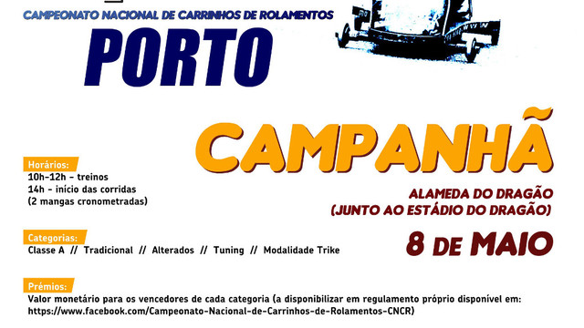 CARRINHOS DE ROLAMENTOS VÃO ROLAR EM CAMPANHÃ 