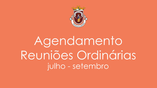 Agendamento das reuniões ordinárias (jul-set25)