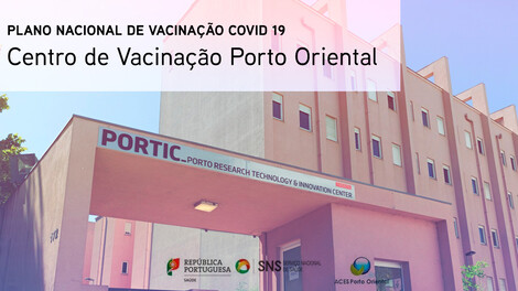Mudança do Centro de Vacinação Porto Oriental