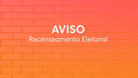 AVISO - Recenseamento Eleitoral