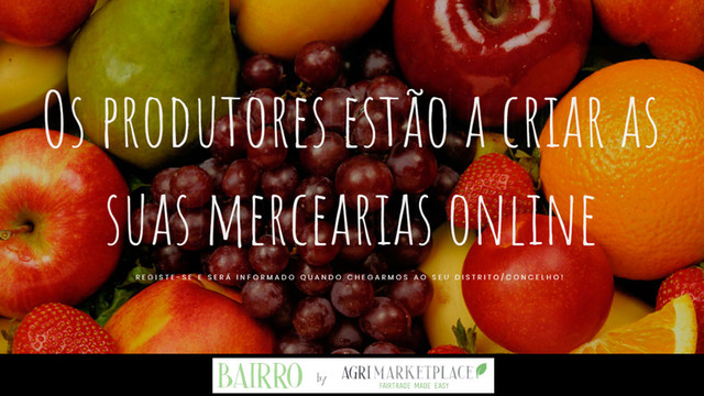 BAIRRO - Plataforma digital para pequenos produtores, cooperativas e mercearias locais BAIRRO - Plataforma digital para pequenos produtores, cooperativas e mercearias locais