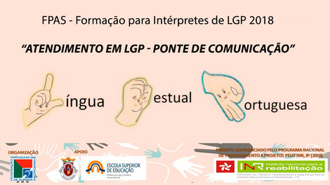 FPAS - Formação para Intérpretes de LGP 2018