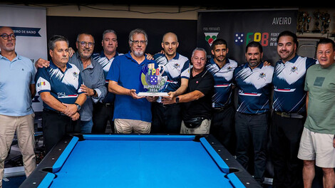 Clube de bilhar de Campanhã conquista supertaça nacional