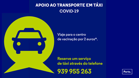 Município do Porto garante transporte acessível para centros de vacinação 