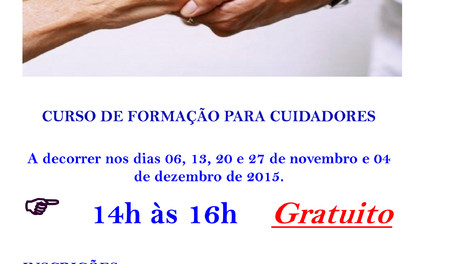 CURSO "CUIDAR COM SABER"