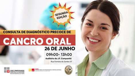 Segunda edição Consulta de Diagnóstico do Cancro Oral