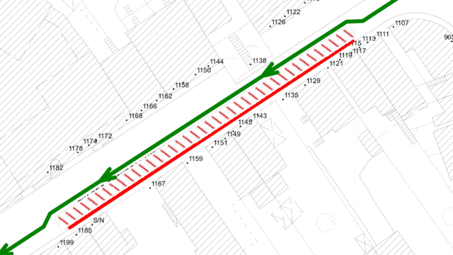 Condicionamento de trânsito e estacionamento - S. ROQUE DA LAMEIRA (R. de)
