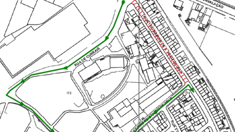 Prorrogação do condicionamento de trânsito - BAIRRO DE S. JOÃO DE DEUS