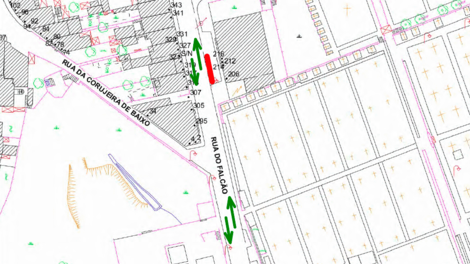Condicionamento de estacionamento "Dia dos Fiéis"