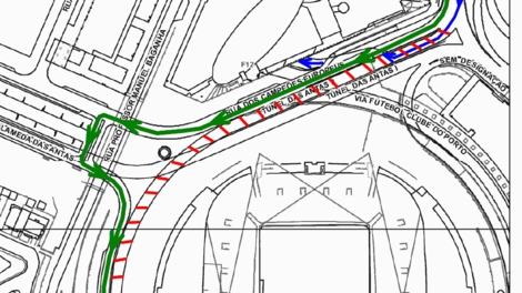 Condicionamento de trânsito - TÚNEL DAS ANTAS II