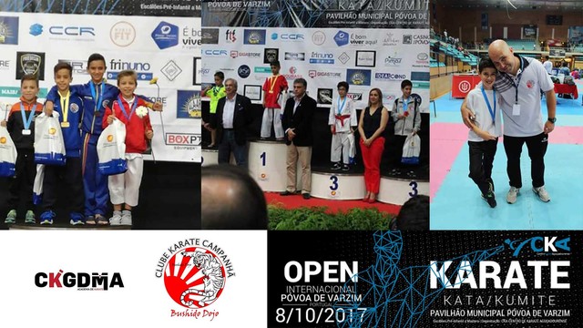 Karatecas de Campanhã sobem ao pódio em Open Internacional Karatecas de Campanhã sobem ao pódio em Open Internacional