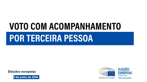 Voto com acompanhamento por terceira pessoa Voto com acompanhamento por terceira pessoa