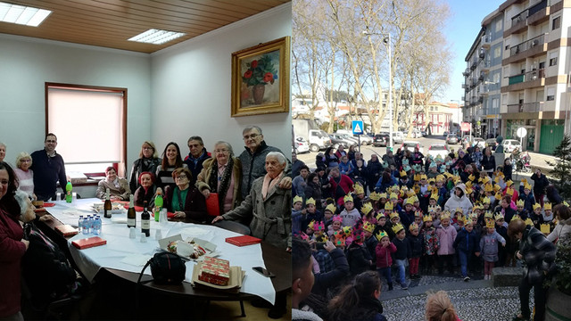 Cantadores de Campanhã vieram à Junta pelas Janeiras