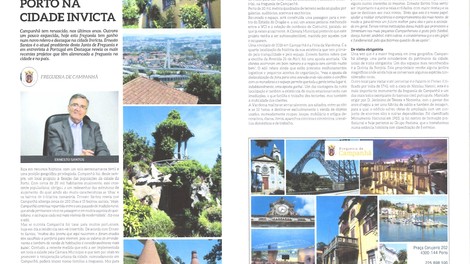 PRESIDENTE DA JUNTA DE CAMPANHÃ FALA SOBRE O RENASCIMENTO DA FREGUESIA 