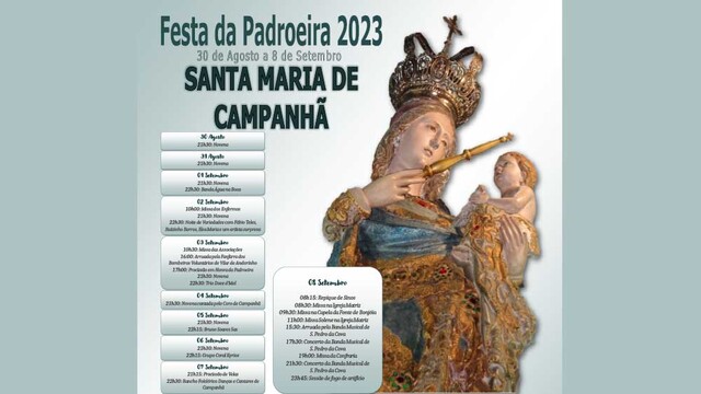 Festas de Santa Maria de Campanhã 2023