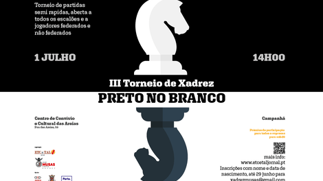 Torneio aberto de Xadrez em Campanhã