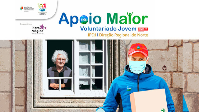 Ação de Voluntariado Jovem "Apoio Maior" Ação de Voluntariado Jovem "Apoio Maior"