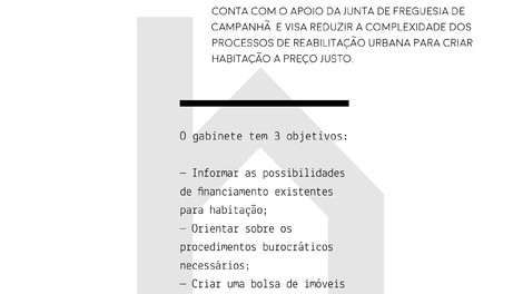 GABINETE DE APOIO - HABITAR PORTO