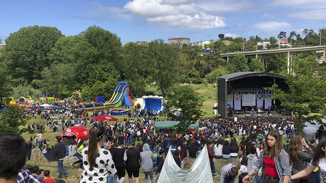 Encontro de alunos de EMRC no Parque Oriental
