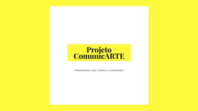 comunicARTE - Comunicando a arte na comunidade! comunicARTE - Comunicando a arte na comunidade!