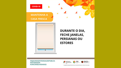 Mantenha-se informado, hidratado e fresco