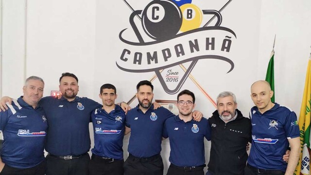 Vitória no dérbi de bilhar de Campanhã garante acesso à fase nacional