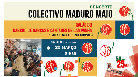 Concerto do grupo Vocal Maduro Maio 