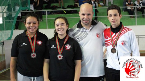 Clube Karate Campanhã medalhado na Taça Nacional C.P.K.