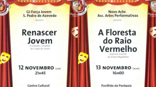 FIM DE SEMANA DE TEATRO EM CAMPANHÃ 