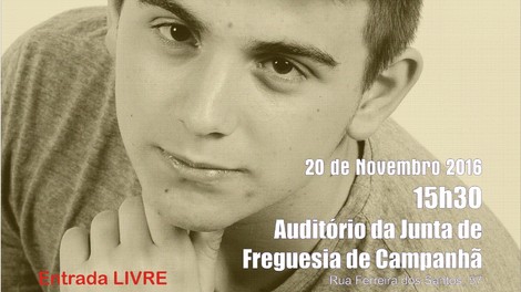 TARDE DE FADO NO AUDITÓRIO DA JUNTA DE FREGUESIA DE CAMPANHÃ 