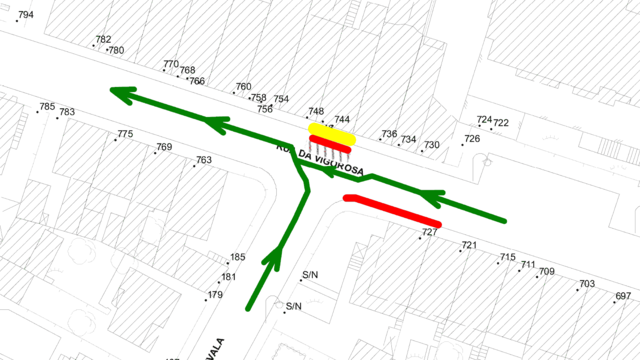 Condicionamento de Trânsito - VIGOROSA (R. da)