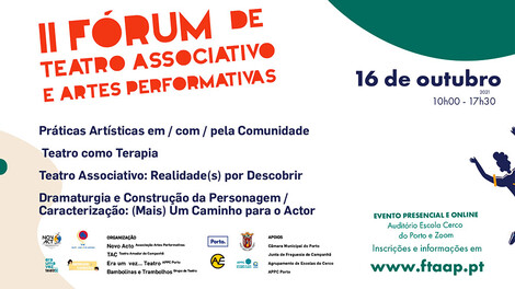  II Fórum de Teatro Amador e Artes Performativas