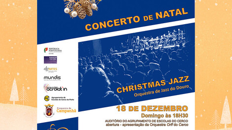  "Concerto de Natal" da Orquestra Jazz do Douro