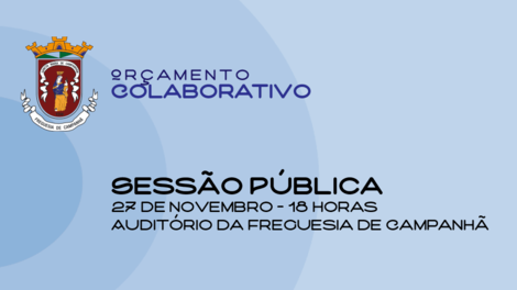 Orçamento Colaborativo 2020 - Sessão Pública