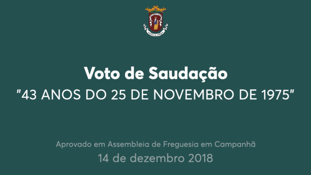 "43 ANOS DO 25 DE NOVEMBRO DE 1975" "43 ANOS DO 25 DE NOVEMBRO DE 1975"