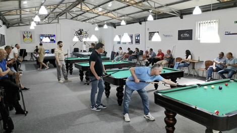 Clube de Bilhar de Campanhã dinamiza torneio com presença de atletas de topo