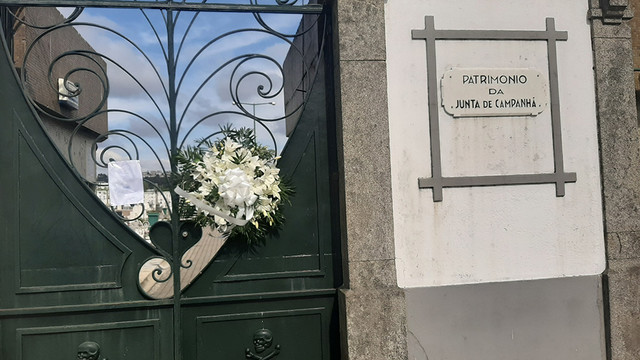 Homenagem Pascoal no Cemitério de Campanhã Homenagem Pascoal no Cemitério de Campanhã