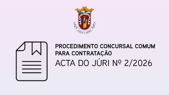 Procedimento Concursal Comum para contratação - Lista do(a)s candidato(a)s admitidos e excluídos