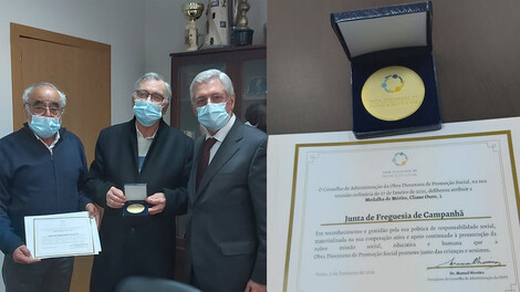 Junta de Freguesia de Campanhã recebe Medalha de Mérito