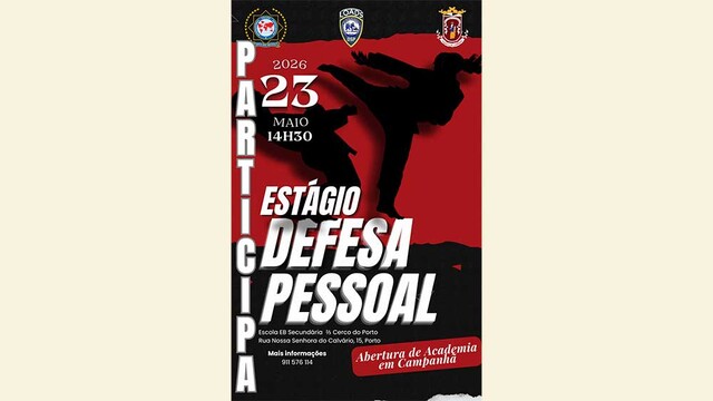 Estágio de Defesa Pessoal em Campanhã
