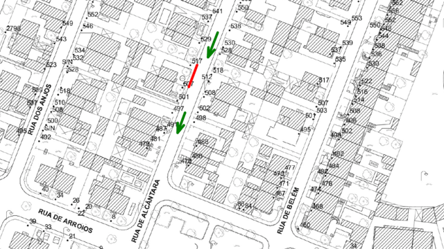 Condicionamento de estacionamento - ALCÂNTARA (R. de)
