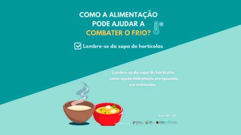 Como a alimentação pode ajudar a combater o frio?