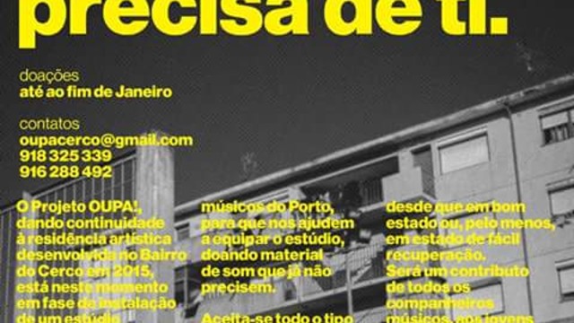 OUPA Cerco precisa de todos