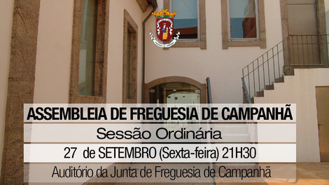 Assembleia de Freguesia de Campanhã - Sessão Ordinária