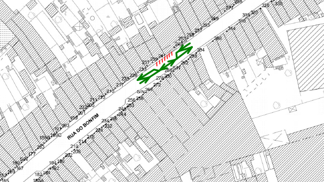 Prorrogação do condicionamento de trânsito - BONFIM (R. do)