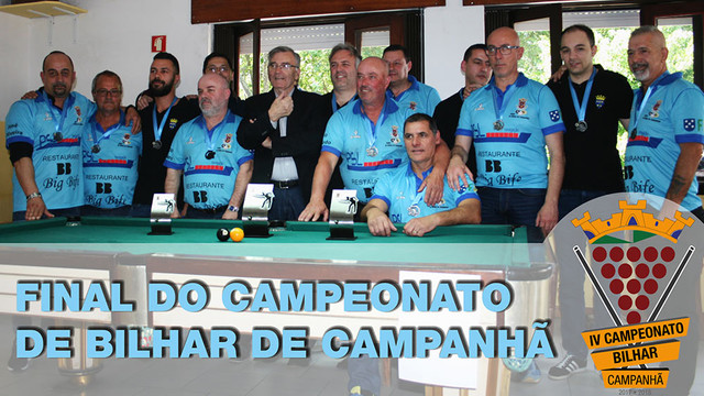 Final da 4ª edição do Campeonato Inter-Associativo de Bilhar de Campanhã